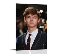 Thomas Brodie-Sangster Poster Canvas Oil Painting Canvas Art Poster Home Hanging Painting Bar Art Interior Wall Decoration PosterFrame-style12x18inch(30x45cm)