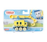 Thomas & Friends Carly the Crane Vehicle die-cast push-along toy rail vehicle for preschool kids ages 3 years and older, HDY61