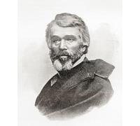 Thomas Carlyle 1795 ÔøΩ 1881. Scottish philosopher satirical writer essayist historian and teacher. From International Library of Famous Literature published c.1900. Poster Print by Hilary Jane Morgan