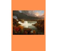 Thomas Cole "Distant View of Niagara Falls" Art Notebook For scrapbooking and writing about your travels