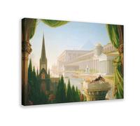 Thomas Cole,The Architect,u0027s Dream,art Prints,Vintage Art,canvas Wall Art,famous Art Prints Canvas Poster Wall Art Decor Print Picture Paintings for Living Room Bedroom Decoration 20x30inch(50x75c