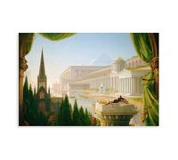 Thomas Cole,The Architect,u0027s Dream,art Prints,Vintage Art,canvas Wall Art,famous Art Prints Canvas Poster Wall Art Decor Print Picture Paintings for Living Room Bedroom Decoration 20x30inch(50x75c
