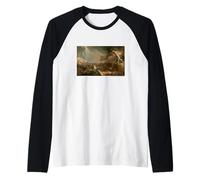 Thomas Cole The Course of Empire: Destruction Raglan Baseball Tee