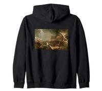 Thomas Cole The Course of Empire: Destruction Zip Hoodie