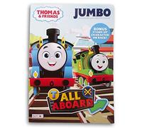 Thomas Coloring and Activity Book with Friends Stand-Up Character on Back - 80 Pages