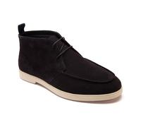 'Augusta' Leather Chukka Ankle Lace-up Boots Thomas Crick Navy 10