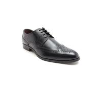 Thomas Crick 'Banks' Brogue Derby Formal Men's Shoes in Black | Size: 8 Thomas Crick Black 8