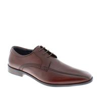 Thomas Crick Hutton Men's Leather Lace Up Gibson Shoes - Brown - 7 UK