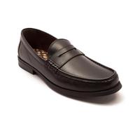 Thomas Crick 'Lakeland' Men's Slip-on Formal Leather Loafer Shoes Black