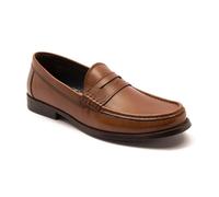 'Lakeland' Slip-on Formal Leather Loafer Shoes Thomas Crick Tan 7