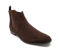 Thomas Crick Men's Addison' Formal Suede Chelsea Boots in Brown | Size: 12 Thomas Crick Brown 12