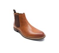Thomas Crick Men's 'Bateman' Formal Chelsea Boots, Classic, Comfortable and Stylish Boots for Any Occasion, Made with Leather (Black/Black Suede/Tan Suede/Tan)