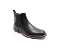 Thomas Crick Men's Bateman' Leather Formal Chelsea Boots Classic Comfortable & Stylish Boots in Black | Size: 10 Thomas Crick Black 10