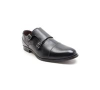 Thomas Crick Men's Boycie Double Monk Strap Formal Shoes Black
