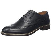 Thomas Crick Men's 'Cardew' Brogue Formal Leather Shoes, Comfortable, Durable, Stylish, Classic Premium Leather Shoes with Classy Embroidered Upper (Black, Tan)