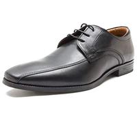 Thomas Crick Men's Classic 'Hutton' Formal Shoes, Fashionable and Durable, Versatile and Crafted with Premium Quality Leather (Black/Brown)