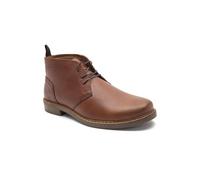 Thomas Crick Men's 'Dallas' Desert Chukka Leather Ankle Boots in Brown | Size: 12 Thomas Crick Brown 12