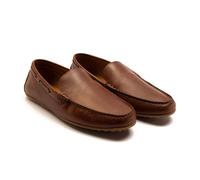 Thomas Crick Men's 'DUVAL' Suede Leather Slip-on Casual Loafer Shoes in Brown | Size: 12 Thomas Crick Brown 12