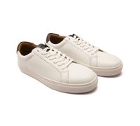 Thomas Crick Men's 'Evers' Casual 6 Eyelets Sneaker Trendy Shoes in White | Size: 7 Thomas Crick White 7