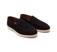 Thomas Crick Men's 'Fenway' Suede Leather Slip-on Casual Loafer Shoes in Navy | Size: 11 Thomas Crick Navy 11