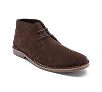 Thomas Crick Men's 'Gobi' Suede Desert Boots, Formal, Classic, Comfortable and Stylish, Fashionable Addition to Any Outfit, Made with Leather (Black/Brown/Navy/Stone)