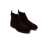 Thomas Crick Men's Griffin Slip-On Formal Men's Chelsea Boots in Dark Brown | Size: 9 Thomas Crick Dark Brown 9