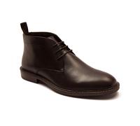 Thomas Crick Men's Hutchins' Leather Chukka Ankle Lace Up Boots in Brown | Size: 10 Thomas Crick Brown 10