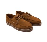 Thomas Crick Men's 'Triggs' Suede Casual Lace-up Boat Shoes in Tan | Size: 11 Thomas Crick Tan 11