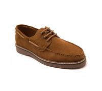 Thomas Crick Men's 'Triggs' Suede Leather Casual Boat Shoes