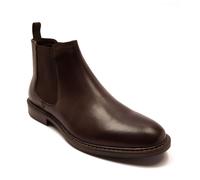 Thomas Crick Men's Truman' Formal Leather Chelsea Boots in Brown | Size: 10 Thomas Crick Brown 10