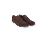 Thomas Crick Men's Waldew Leather Lace-Up Brogue Oxford Shoes in Chocolate | Size: 9 Thomas Crick Chocolate 9
