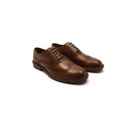 Thomas Crick Men's Waldew Leather Lace-Up Brogue Oxford Shoes in Tan | Size: 12 Thomas Crick Tan 12