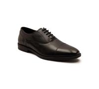 Thomas Crick Merlin Men's Formal Shoes, Genuine Leather, Oxford Lace-Up Shoes for Men Black
