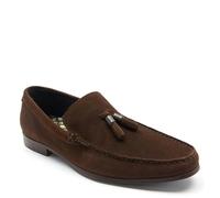 Thomas Crick Picard Men's Suede Tassle Loafers - Brown - 7 UK