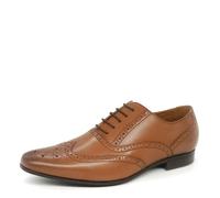 Thomas Crick Portland Leather Brogues - Tan - 12 UK