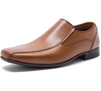 Thomas Crick Red Tape Crick Moray Mens Leather Slip On Formal Shoes - Tan - 8 UK