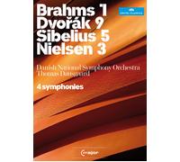 THOMAS DAUSGAARD: BRAHMS, DVORAK, SIBELIUS, NIELSEN - 4 SYMPHONIES NEW REGION 0
