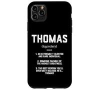 Thomas Definition Funny Talented Great Tom Cosplay Thomas Case for iPhone 11 Pro Max