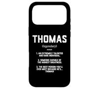 Thomas Definition Funny Talented Great Tom Cosplay Thomas Case for iPhone 17 Pro Max