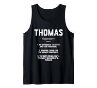 Thomas Definition Funny Talented Great Tom Cosplay Thomas Tank Top
