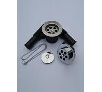 Thomas Dudley 11/2" Bath Combined Waste & Overflow - Metal Plug - Pswwas368306