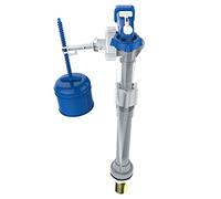 Thomas Dudley 324302 1/2-Inch 15 mm Brass Hydroflo Bottom Entry Adjustable Inlet Float Valve, Blue, White