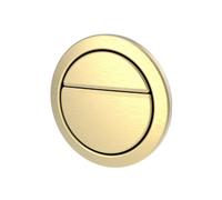 Thomas Dudley Dudley Geo Satin Brass 73.5mm Dual Flus - Psllev375056 - Toilet Push Button