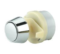 Thomas Dudley Pushflo Cone Single Flush 50mm Chrome Toilet Push Button 316269, Multi-Colour