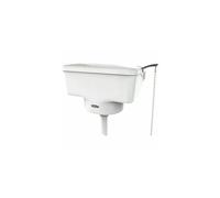 Thomas Dudley Tri-Well High Level Cistern White