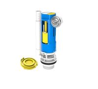 Thomas Dudley Victoria™ Mechanical Dual Flush Valve, Adjustable 180mm to 280mm, 2” Outlet, Chrome Dual Flush Push Button and Supplied with Our new Valve Mate - retrofit Flush Valve Adaptor Included