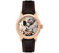 Thomas Earnshaw Bauer Mens Automatic Pink Gold Watch ES-8049-03 - Brown - One Size