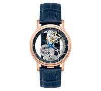 Thomas Earnshaw Men's 43mm Fowler Bridge Automatic Watch with Leather Strap ES-8225-06