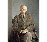 Thomas Edgar Stephens George C Marshall Art Print Canvas Premium Wall Decor Poster Mural