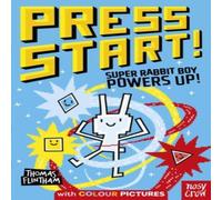 Thomas Flintham Press Start Super Rabbit Boy Powers Up Paperback Book Thomas Flintham Multicolor